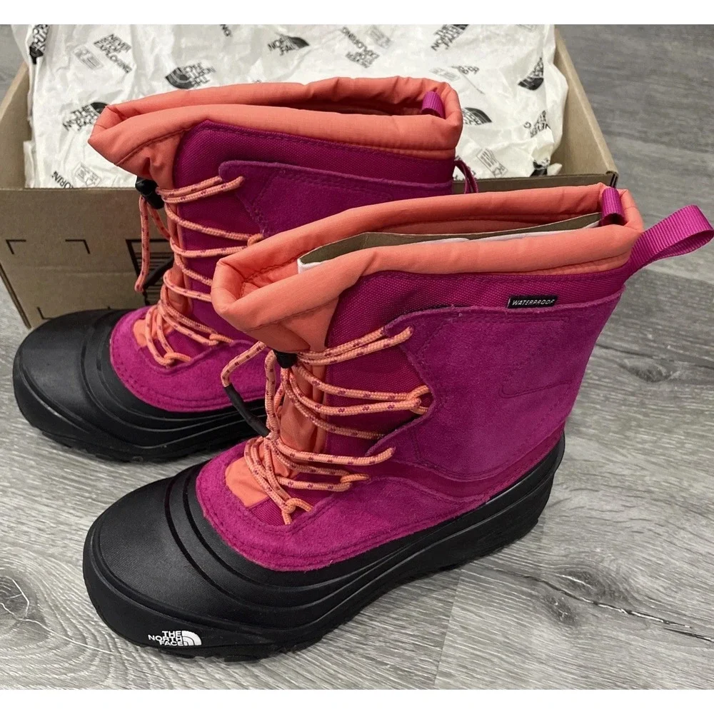 NEW The North Face ThermoBall™ Pull-On Waterproof Pink Youth Size 7‎